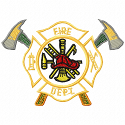 Fire Truck Embroidery Design 6 Fire Truck Embroidery Design 6